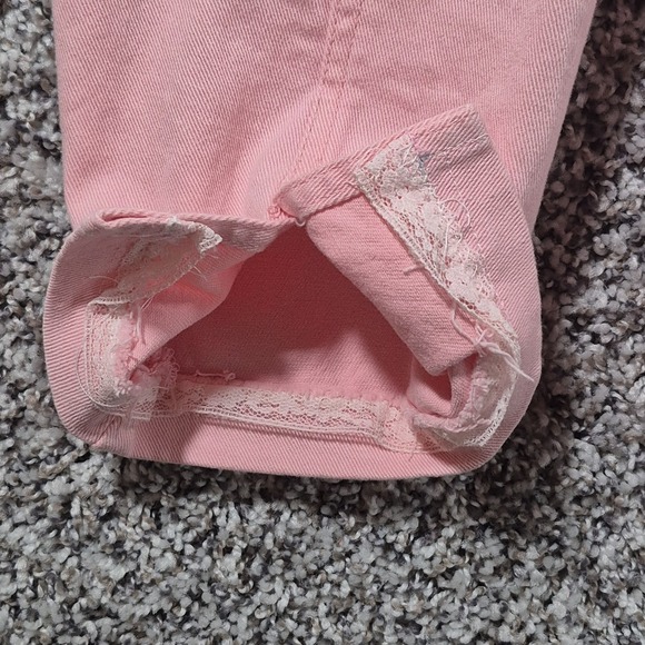 Ethyl Premium Denim Rhinestone Pink Western Jacket Country Cowgirl Womens Large - Picture 7 of 13